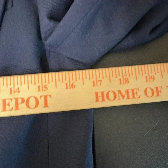 Talbot Double Breasted Blazer Womens 2P Wool Navy Gold Crest Buttons Academia - Picture 8 of 16